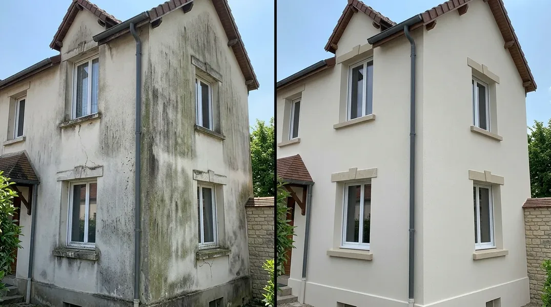 Résultat ravalement de façade à Rouen — Ravalement Rouen