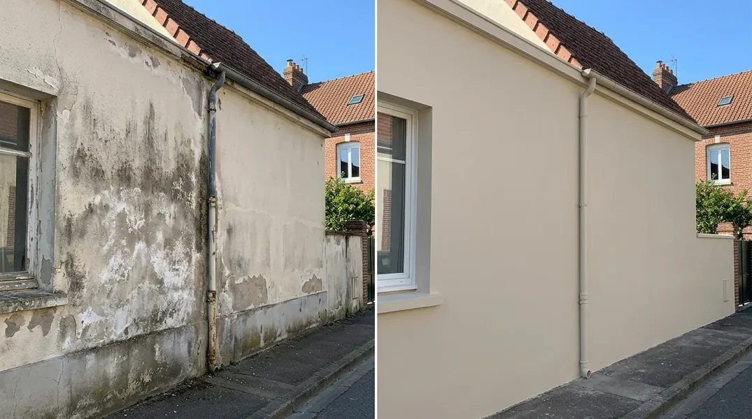 Résultat ravalement de façade à Rouen — Ravalement Rouen