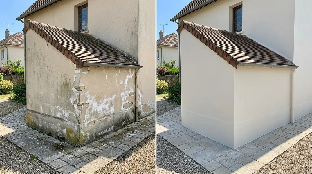 Résultat ravalement de façade à Rouen — Ravalement Rouen