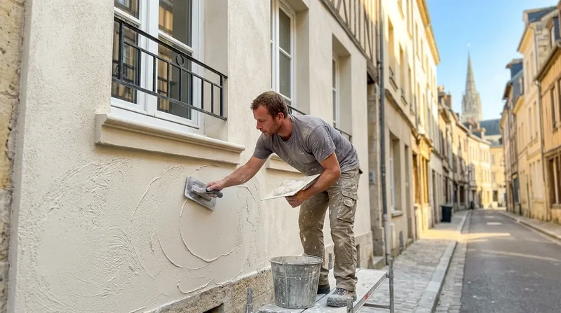 Enduit de façade Rouen